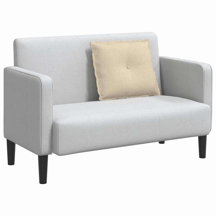 Cuscino per Schiena Crema 60 x 19 x 50 cm Tessuto 42014665