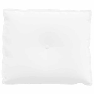 Cuscino per Schiena Bianco 60 x 19 x 50 cm Tessuto 42014669