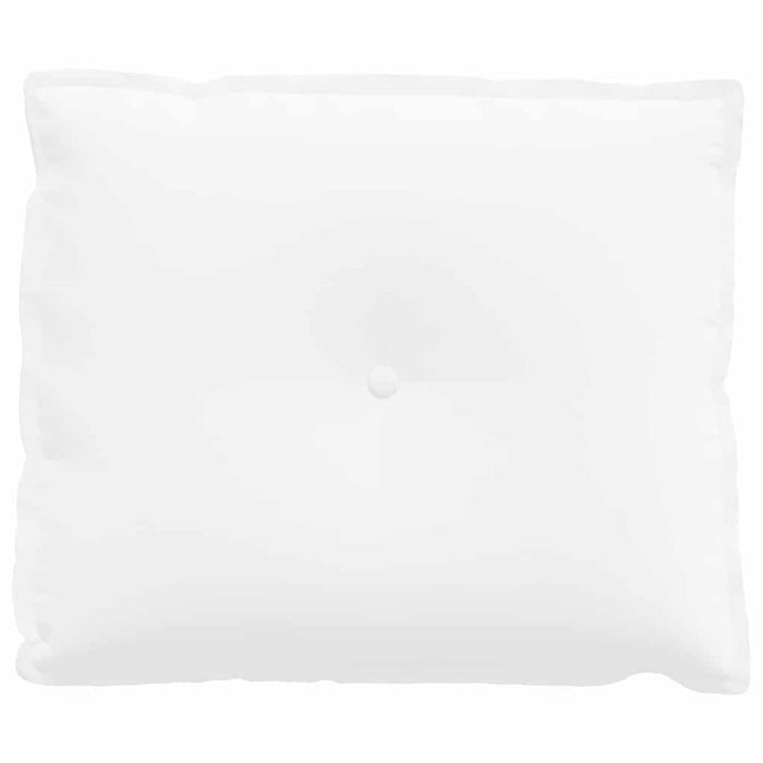 Cuscino per Schiena Bianco 60 x 19 x 50 cm Tessuto 42014669