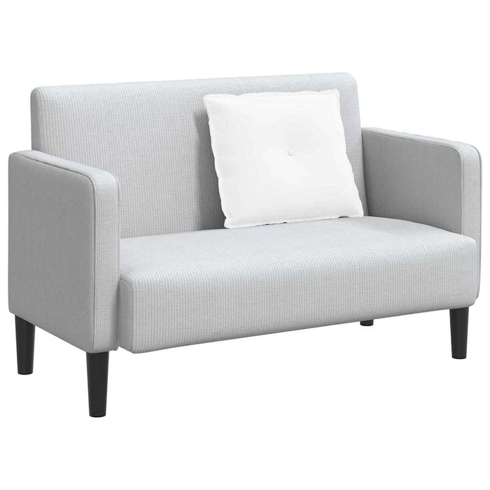 Cuscino per Schiena Bianco 60 x 19 x 50 cm Tessuto 42014669