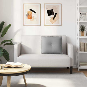 Cuscino per Schiena Grigio Nuvola 60 x 19 x 50 cm Tessuto 42014671