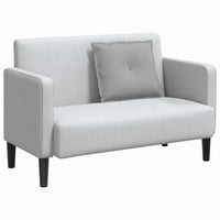 Cuscino per Schiena Grigio Nuvola 60 x 19 x 50 cm Tessuto 42014671