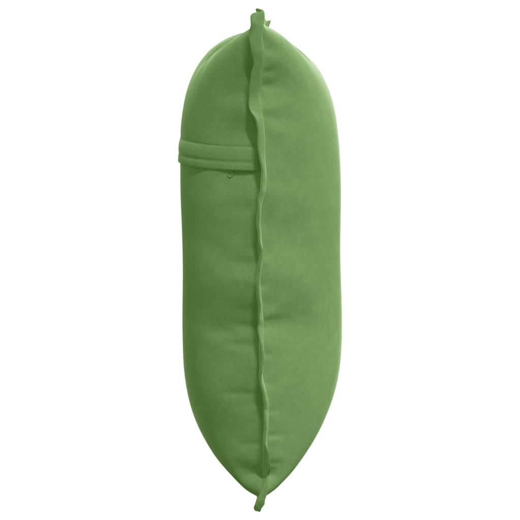 Cuscino per Schiena Verde chiaro 60 x 50 cm Tessuto in Cords 42014678