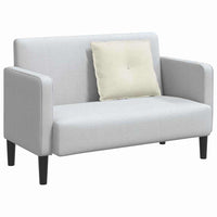 Cuscino per Schiena Crema 60 x 50 cm Tessuto in Cords 42014684