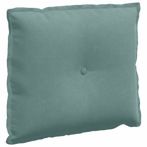 Cuscino per Schiena Verde Mare 60 x 50 cm Tessuto in Cords 42014685
