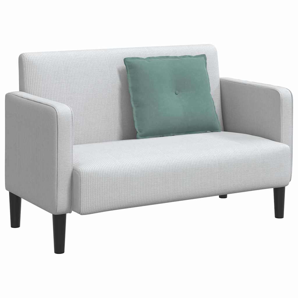 Cuscino per Schiena Verde Mare 60 x 50 cm Tessuto in Cords 42014685