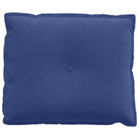 Cuscino per Schiena Blu Polizia 60 x 50 cm Tessuto in Cords 42014686