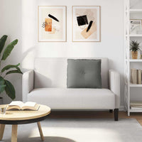 Cuscino per Schiena Grigio scuro 60 x 50 cm 42014689