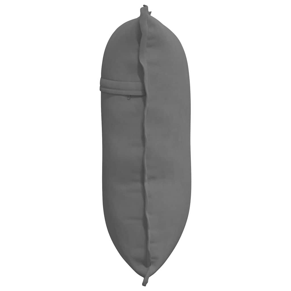 Cuscino per Schiena Grigio scuro 60 x 50 cm 42014689