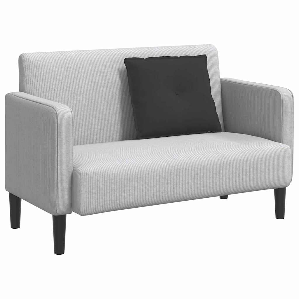 Cuscino per Schiena Nero 60 x 50 cm Tessuto in Microfibra 42014690