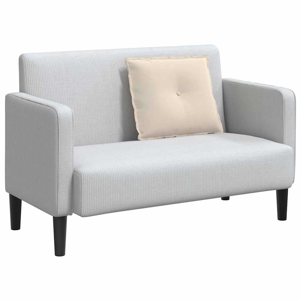 Cuscino per Schiena Beige 60 x 50 cm Tessuto in Microfibra 42014692