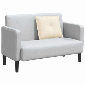 Cuscino per Schiena Crema 60 x 50 cm Tessuto in Cords 42014695