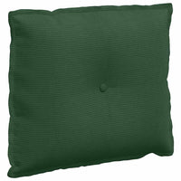 Cuscino per Schiena Verde Giungla 60 x 50 cm Tessuto in Cords 42014698