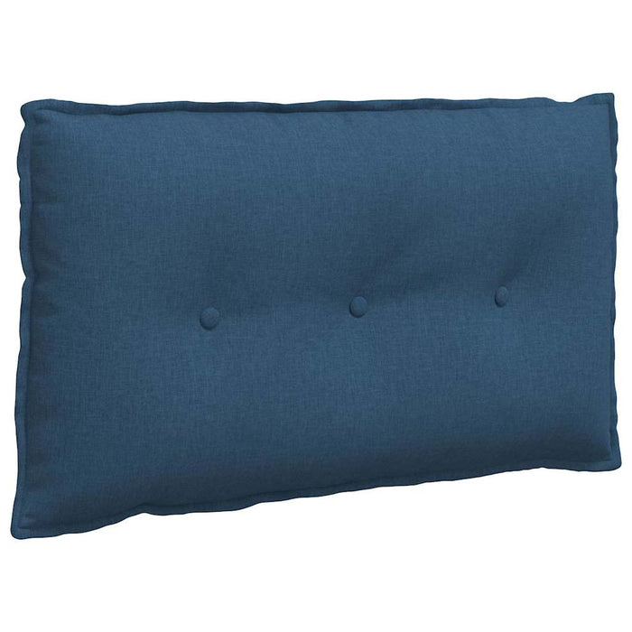 Cuscino per Schiena Blu 80 x 19 x 50 cm Tessuto 42014709