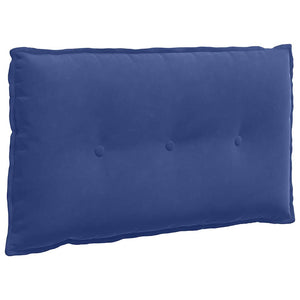 Cuscino per Schiena Blu Polizia 80 x 50 cm Tessuto in Cords 42014729