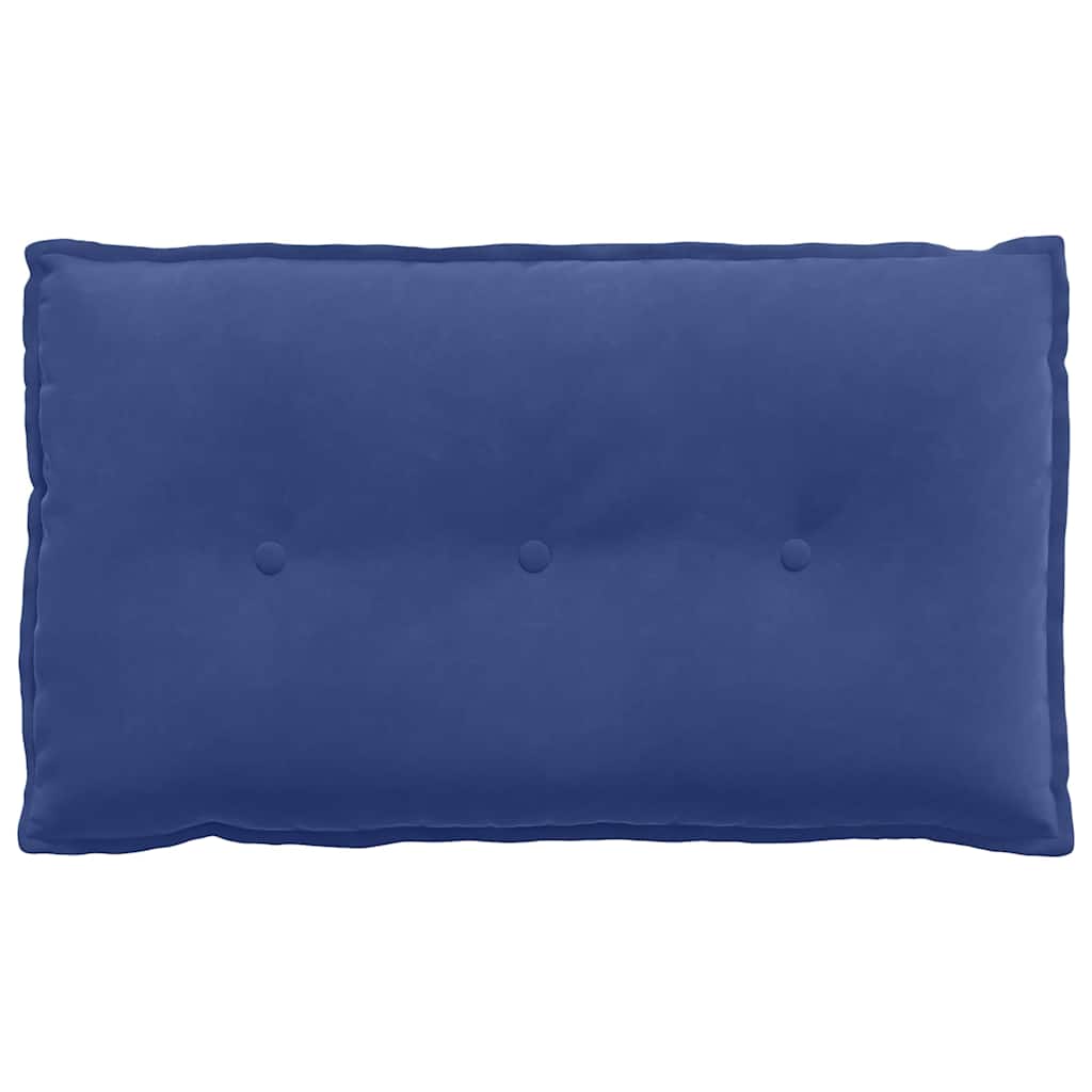 Cuscino per Schiena Blu Polizia 80 x 50 cm Tessuto in Cords 42014729