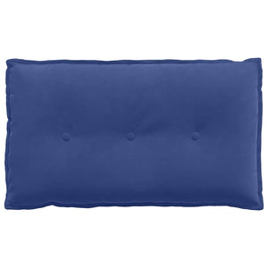 Cuscino per Schiena Blu Polizia 80 x 50 cm Tessuto in Cords 42014729
