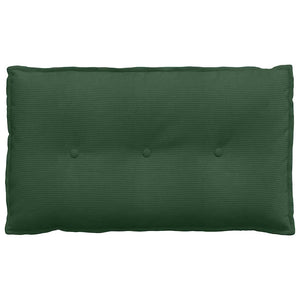 Cuscino per Schiena Verde Giungla 80 x 50 cm Tessuto in Cords 42014741