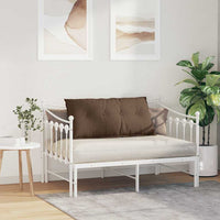 Cuscino per Schiena Marrone 100 x 19 x 50 cm Tessuto 42014748