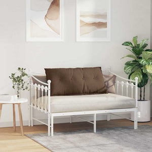 Cuscino per Schiena Marrone 100 x 19 x 50 cm Tessuto 42014748