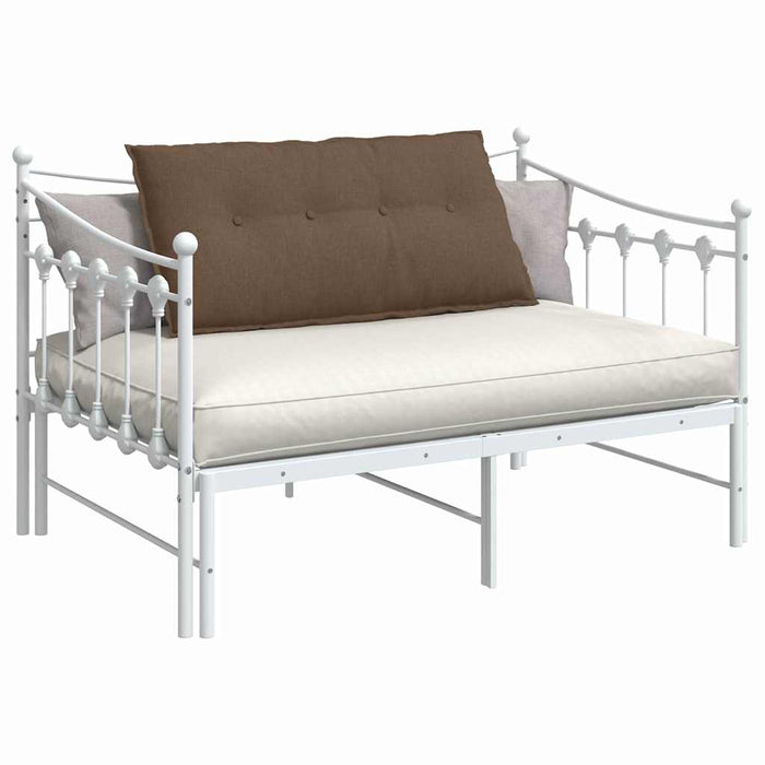 Cuscino per Schiena Marrone 100 x 19 x 50 cm Tessuto 42014748