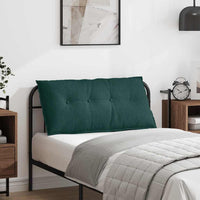 Cuscino per Schiena Verde Scuro 100 x 19 x 50 cm Tessuto 42014749