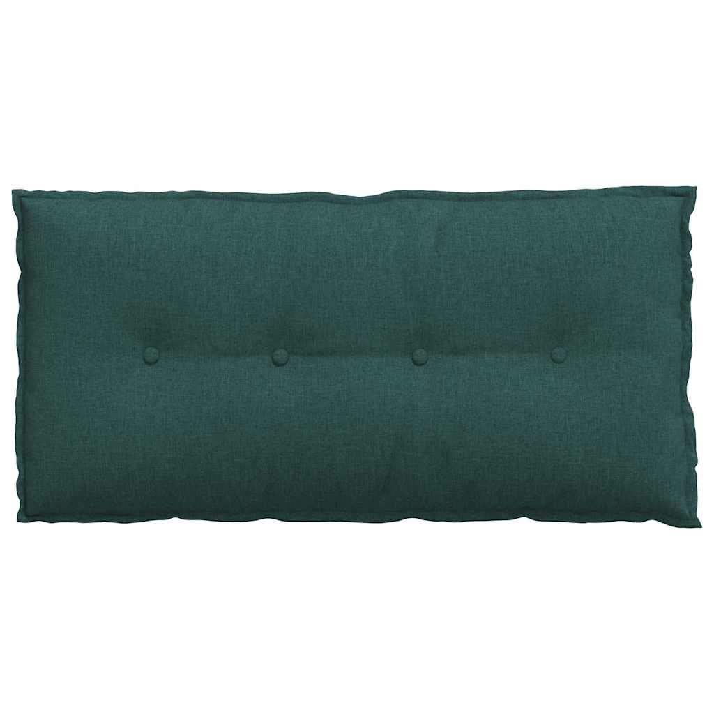 Cuscino per Schiena Verde Scuro 100 x 19 x 50 cm Tessuto 42014749