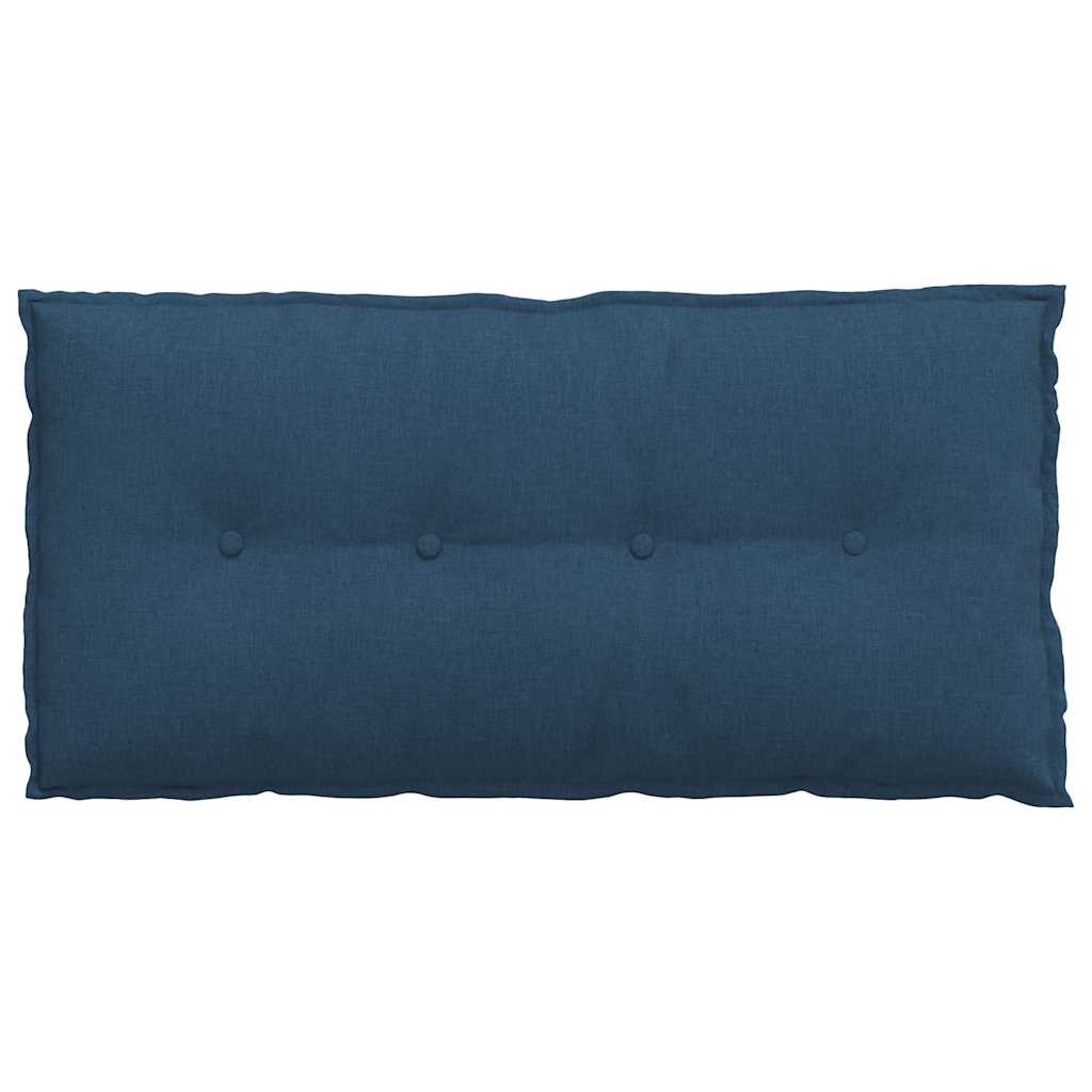 Cuscino per Schiena Blu 100 x 19 x 50 cm Tessuto 42014752