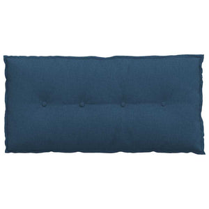 Cuscino per Schiena Blu 100 x 19 x 50 cm Tessuto 42014752