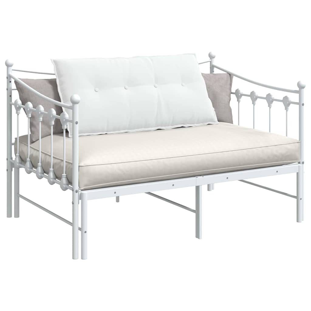 Cuscino per Schiena Bianco 100 x 19 x 50 cm Tessuto 42014755