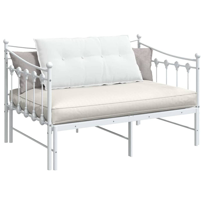 Cuscino per Schiena Bianco 100 x 19 x 50 cm Tessuto 42014755