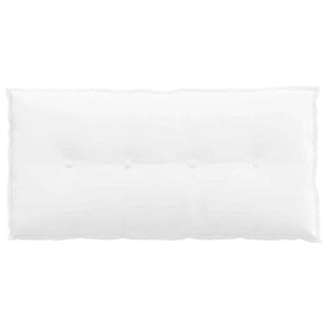 Cuscino per Schiena Bianco 100 x 19 x 50 cm Tessuto 42014755