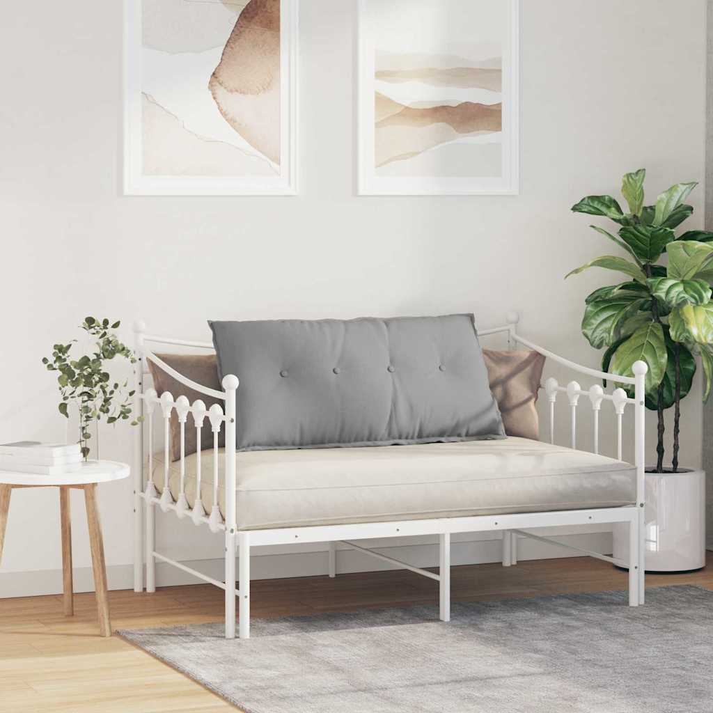 Cuscino per Schiena Grigio Nuvola 100 x 19 x 50 cm Tessuto 42014757