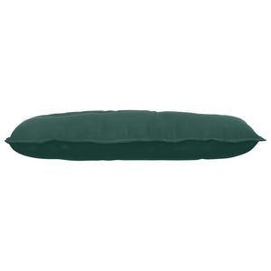 Cuscino per Schiena Verde Scuro 100 x 50 cm Tessuto in Cords 42014763