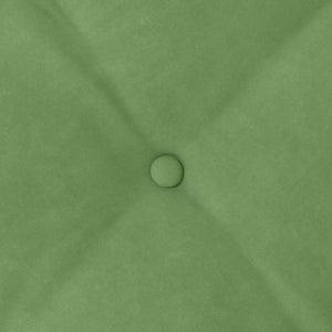 Cuscino per Schiena Verde chiaro 100 x 50 cm Tessuto in Cords 42014764