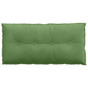 Cuscino per Schiena Verde chiaro 100 x 50 cm Tessuto in Cords 42014764