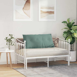 Cuscino per Schiena Verde Mare 100 x 50 cm Tessuto in Cords 42014771