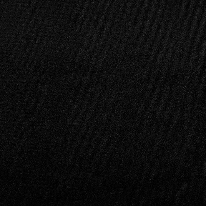 Cuscino per Schiena Nero 100 x 50 cm Tessuto in Microfibra 42014776