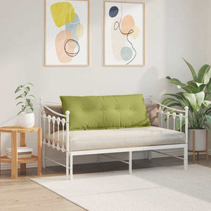 Cuscino per Schiena Verde chiaro 120 x 19 x 50 cm Tessuto 42014797