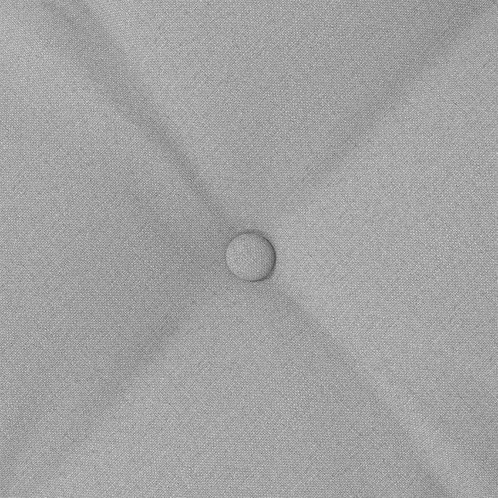 Cuscino per Schiena Grigio Nuvola 120 x 19 x 50 cm Tessuto 42014800