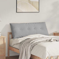 Cuscino per Schiena Grigio Nuvola 120 x 19 x 50 cm Tessuto 42014800