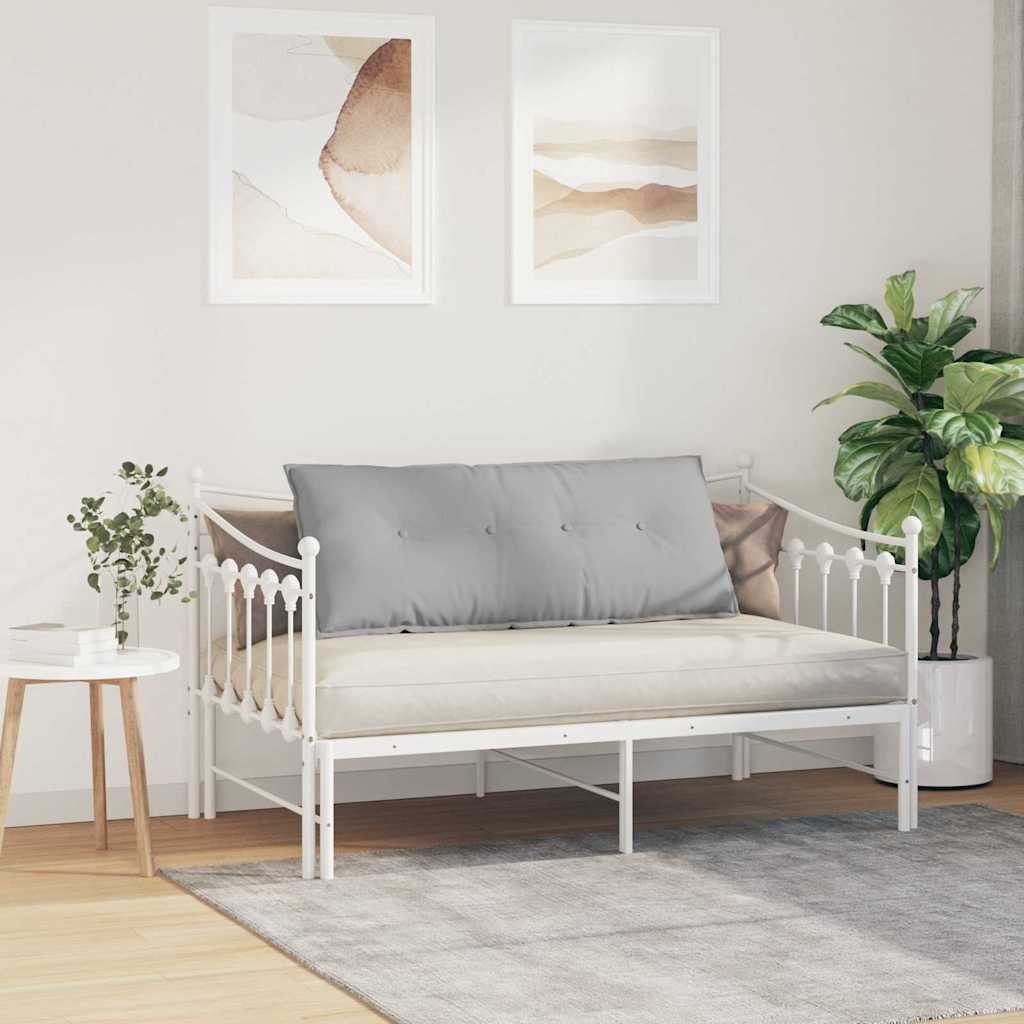 Cuscino per Schiena Grigio Nuvola 120 x 19 x 50 cm Tessuto 42014800