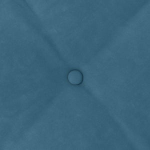 Cuscino per Schiena Blu 120 x 50 cm Tessuto in Cords 42014803