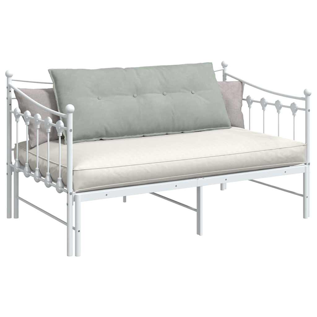 Cuscino per Schiena Grigio chiaro 120 x 50 cm Tessuto in Cords 42014804