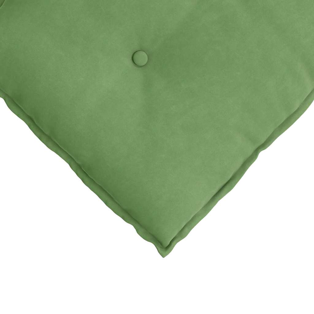 Cuscino per Schiena Verde chiaro 120 x 50 cm Tessuto in Cords 42014807
