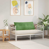 Cuscino per Schiena Verde chiaro 120 x 50 cm Tessuto in Cords 42014807