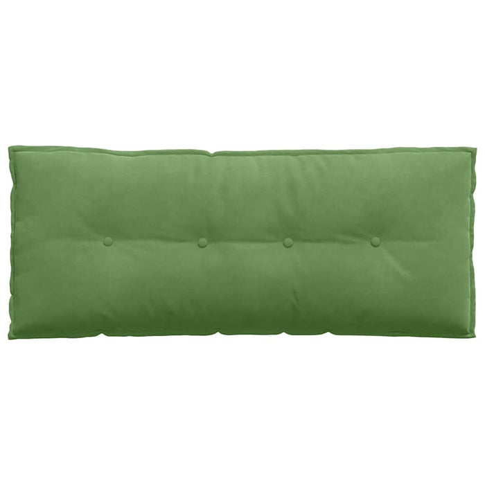Cuscino per Schiena Verde chiaro 120 x 50 cm Tessuto in Cords 42014807