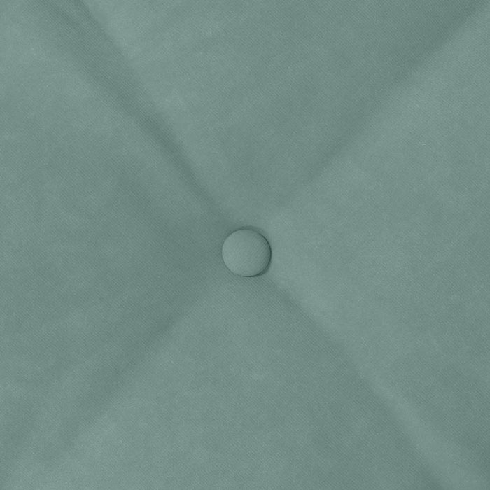 Cuscino per Schiena Verde Mare 120 x 50 cm Tessuto in Cords 42014814