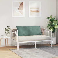 Cuscino per Schiena Verde Mare 120 x 50 cm Tessuto in Cords 42014814