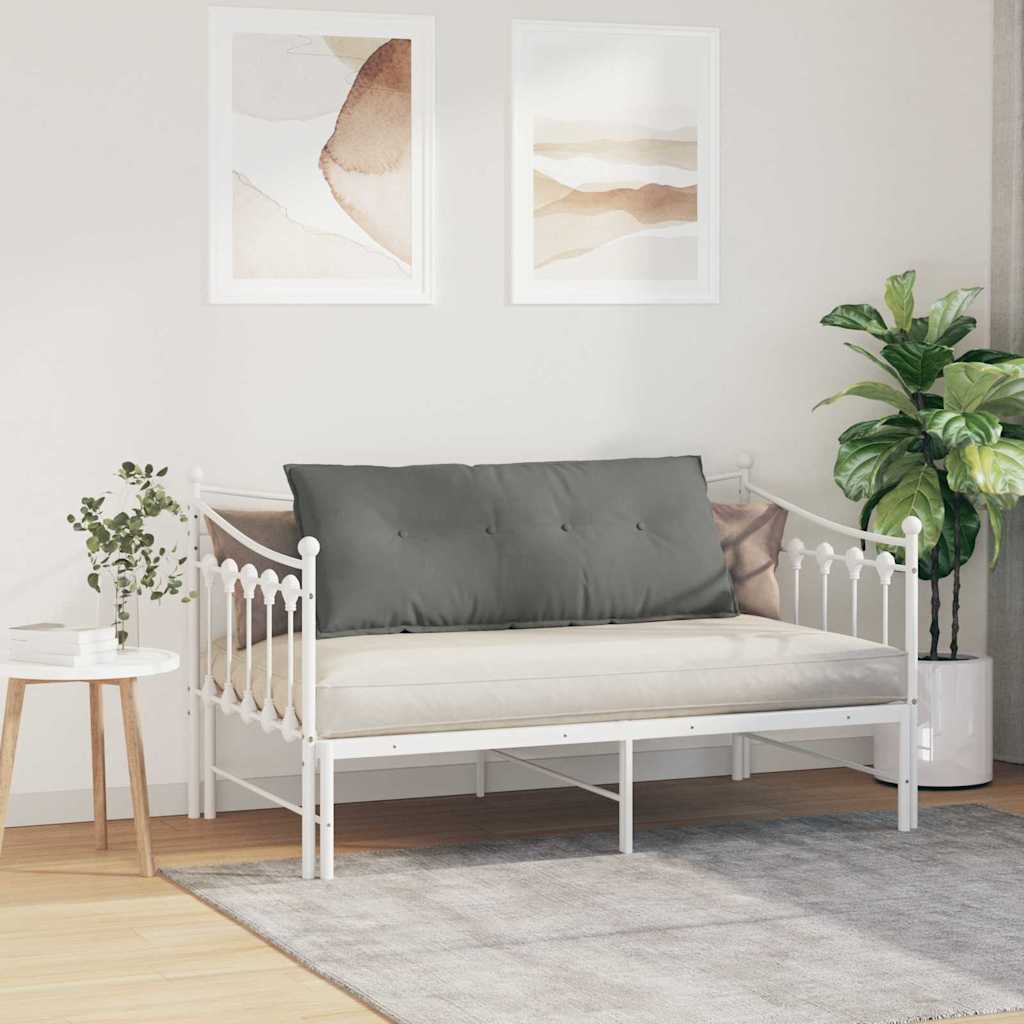 Cuscino per Schiena Grigio scuro 120 x 50 cm 42014818